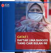 Bansos Bulan Ini